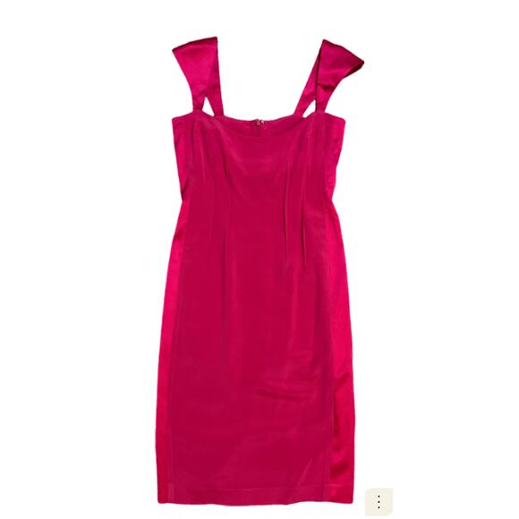 Jay Godfrey Designer Hot Pink Barbie Mini Dress Sz 4